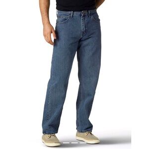 NWT WRANGLER® FIVE STAR PREMIUM DENIM RELAXED FIT JEAN IN VINTAGE 38 X 32